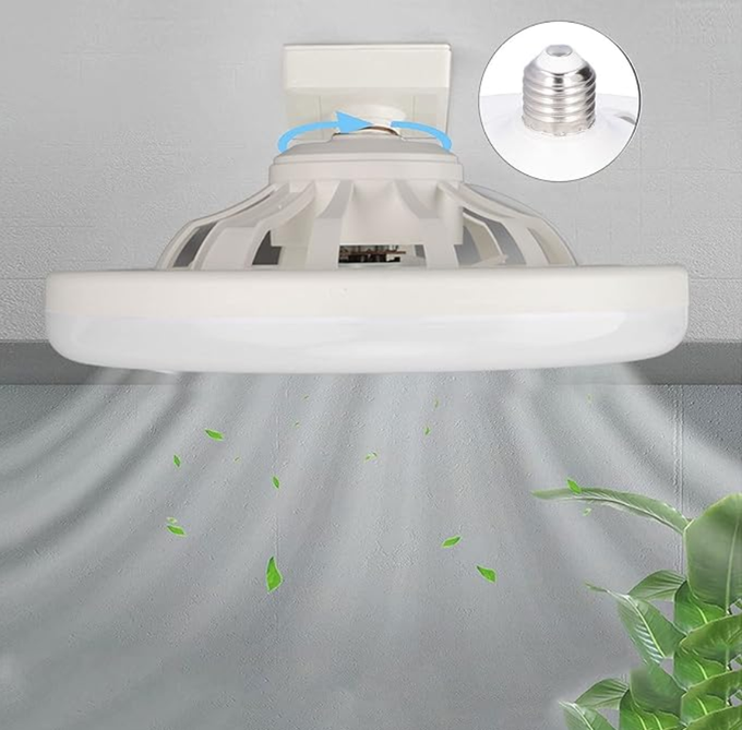 مروحة السقف العصرية بثلاثة إضاءات و تقنية التحكم عن بعد مع معطر هواء